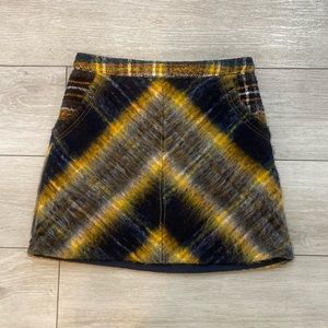 Urban Outfitters Blue Print Skirt | Size XS